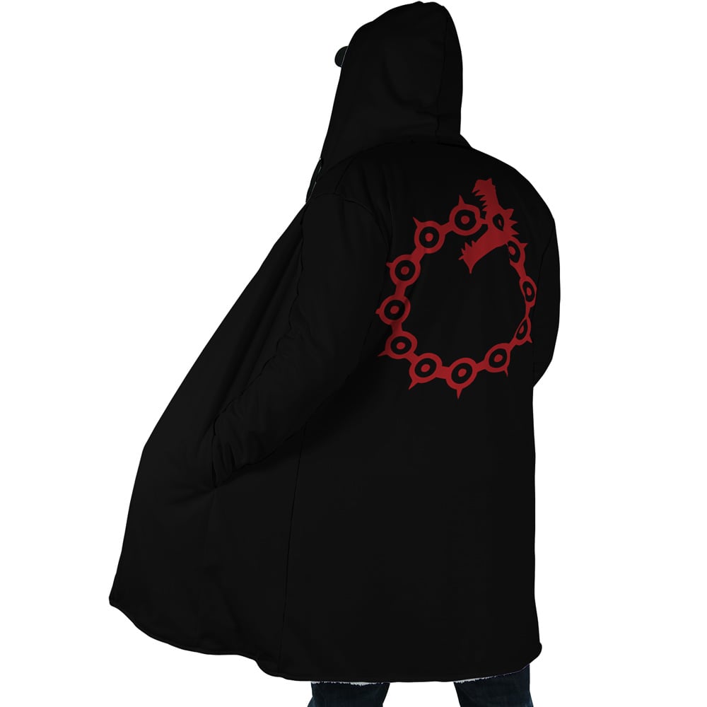Meliodas Dragon Wrath Seven Deadly Sins Dream Cloak Coat