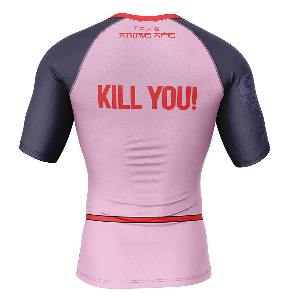Mercenary Tao Pai Pai Dragon Ball Z Short Sleeve Rash Guard Compression Shirt