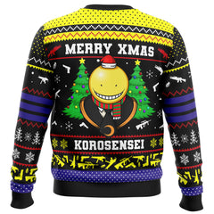 Merry Xmas Korosensei Assassination Classroom Ugly Christmas Sweater