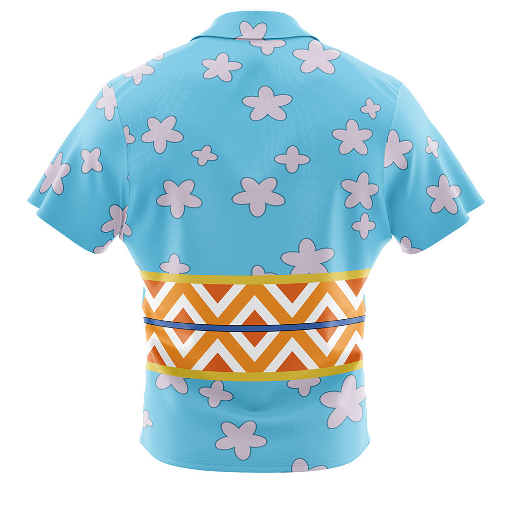 Nami Wano Arc One Piece Button Up Hawaiian Shirt