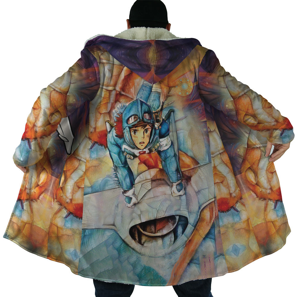 Trippy Nausicaa of the Valley of the Wind Studio Ghibli Dream Cloak Coat