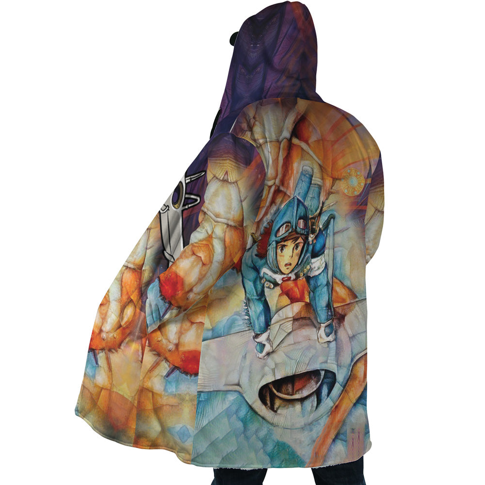 Trippy Nausicaa of the Valley of the Wind Studio Ghibli Dream Cloak Coat