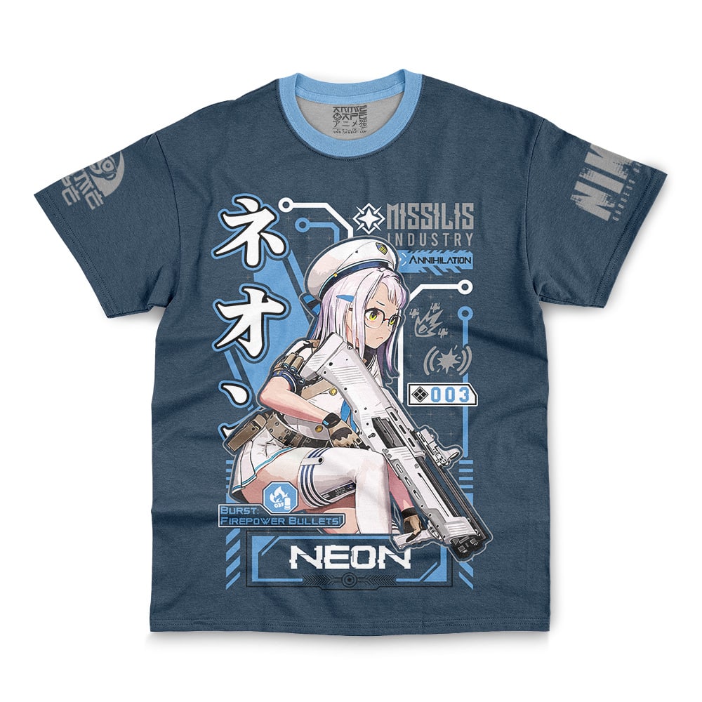 Neon Nikke Streetwear T-Shirt