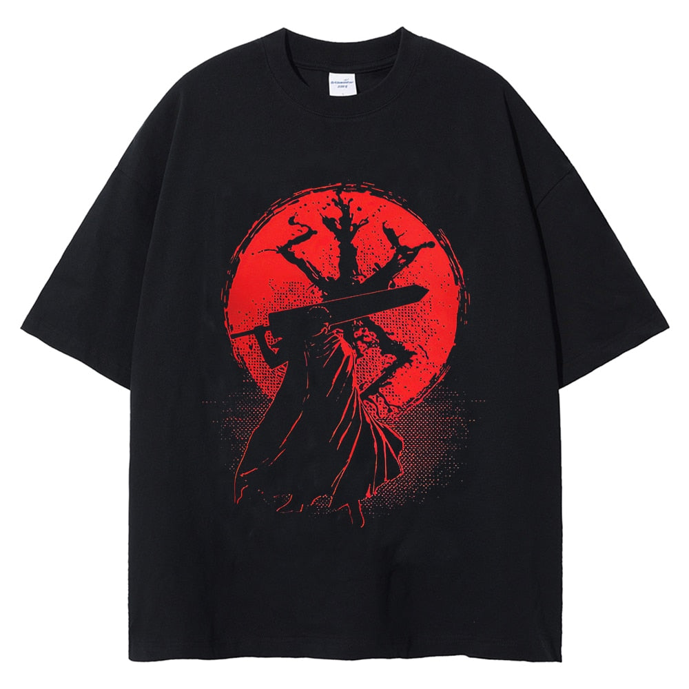 Guts Blood Moon of Sacrifice Berserk Unisex T-Shirt Anime