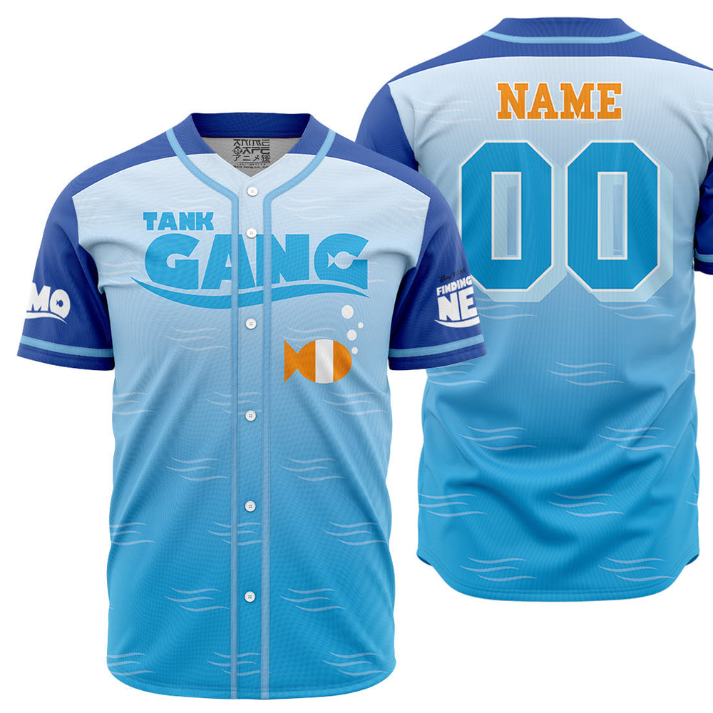 Personalized Nemo Finding Nemo V1 Baseball Jersey