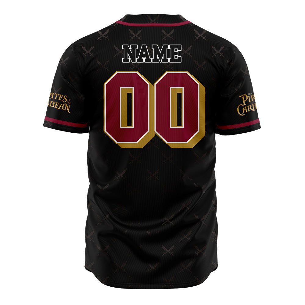 Personalized Pirates of the Caribbean V2 Baseball Jersey