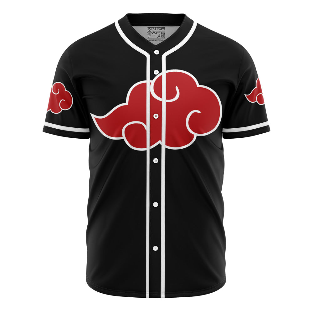 Personalized Akatsuki Cloud Shippuden Baseball Jersey
