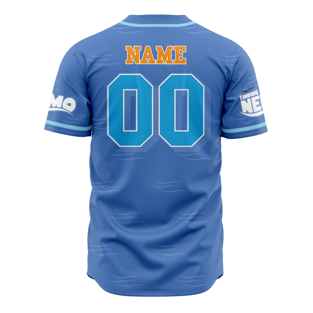 Personalized Nemo Finding Nemo V2 Baseball Jersey