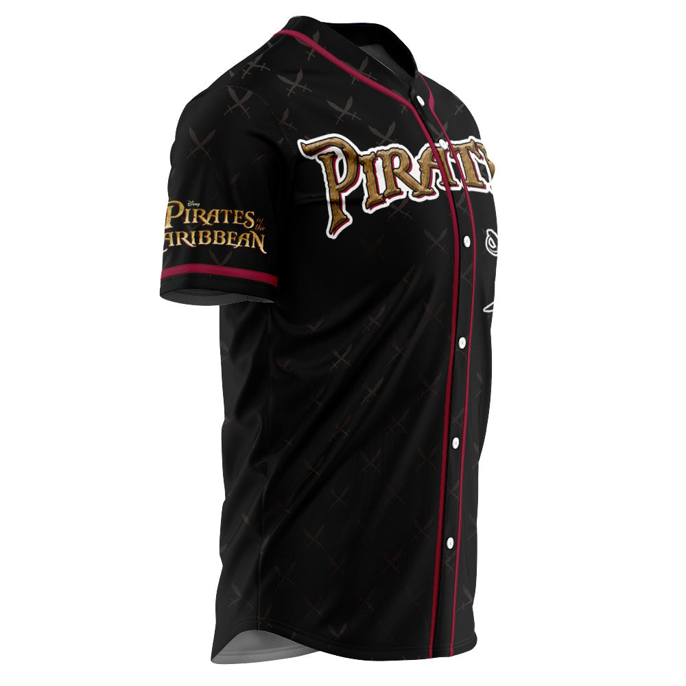 Personalized Pirates of the Caribbean V2 Baseball Jersey