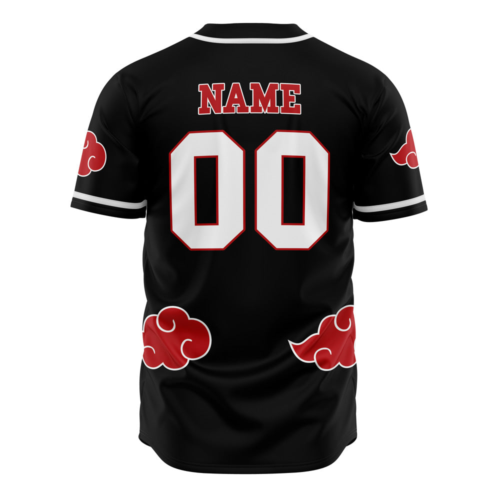 Personalized Akatsuki Cloud Shippuden Baseball Jersey