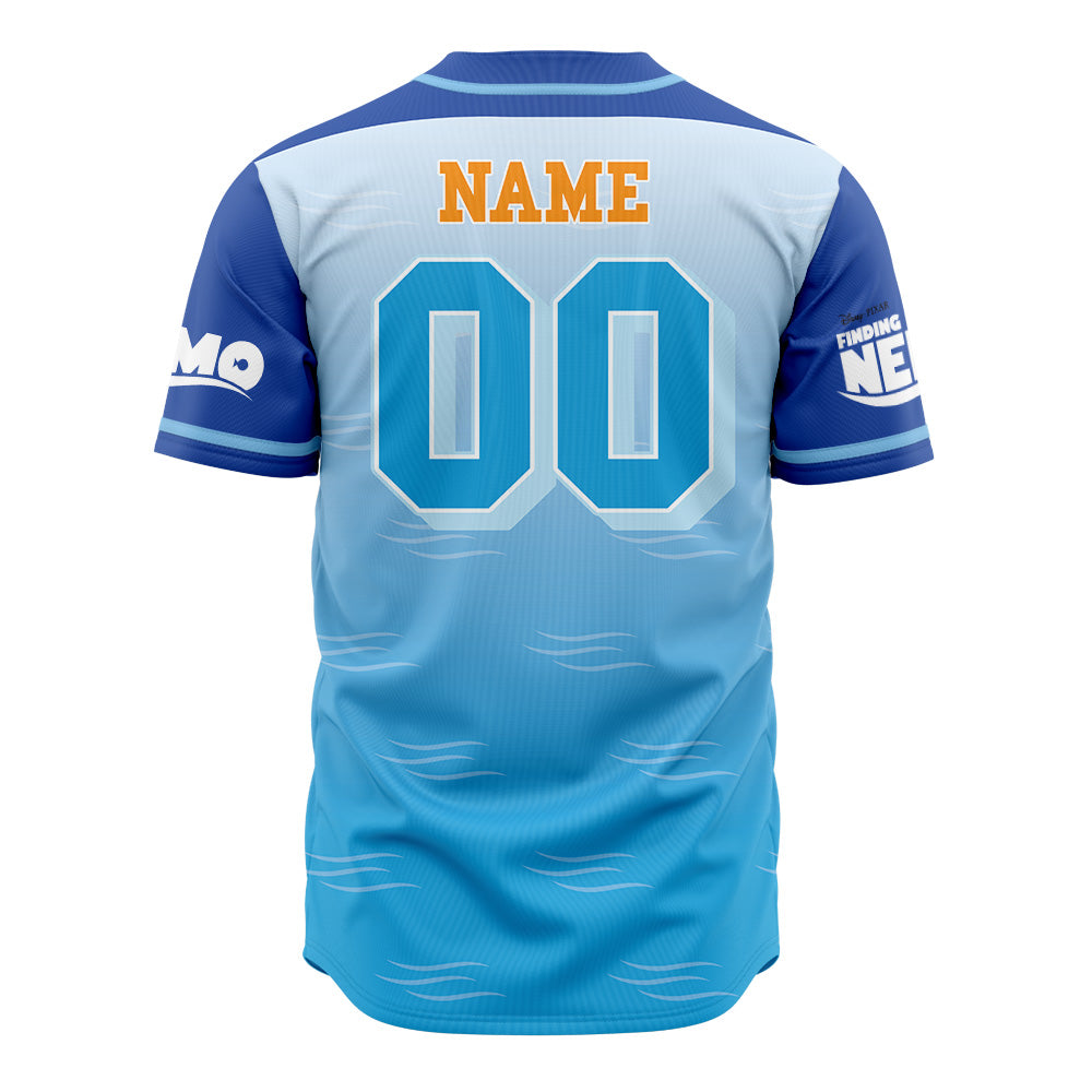 Personalized Nemo Finding Nemo V1 Baseball Jersey