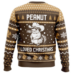 Peanut Loved Christmas Ugly Christmas Sweater