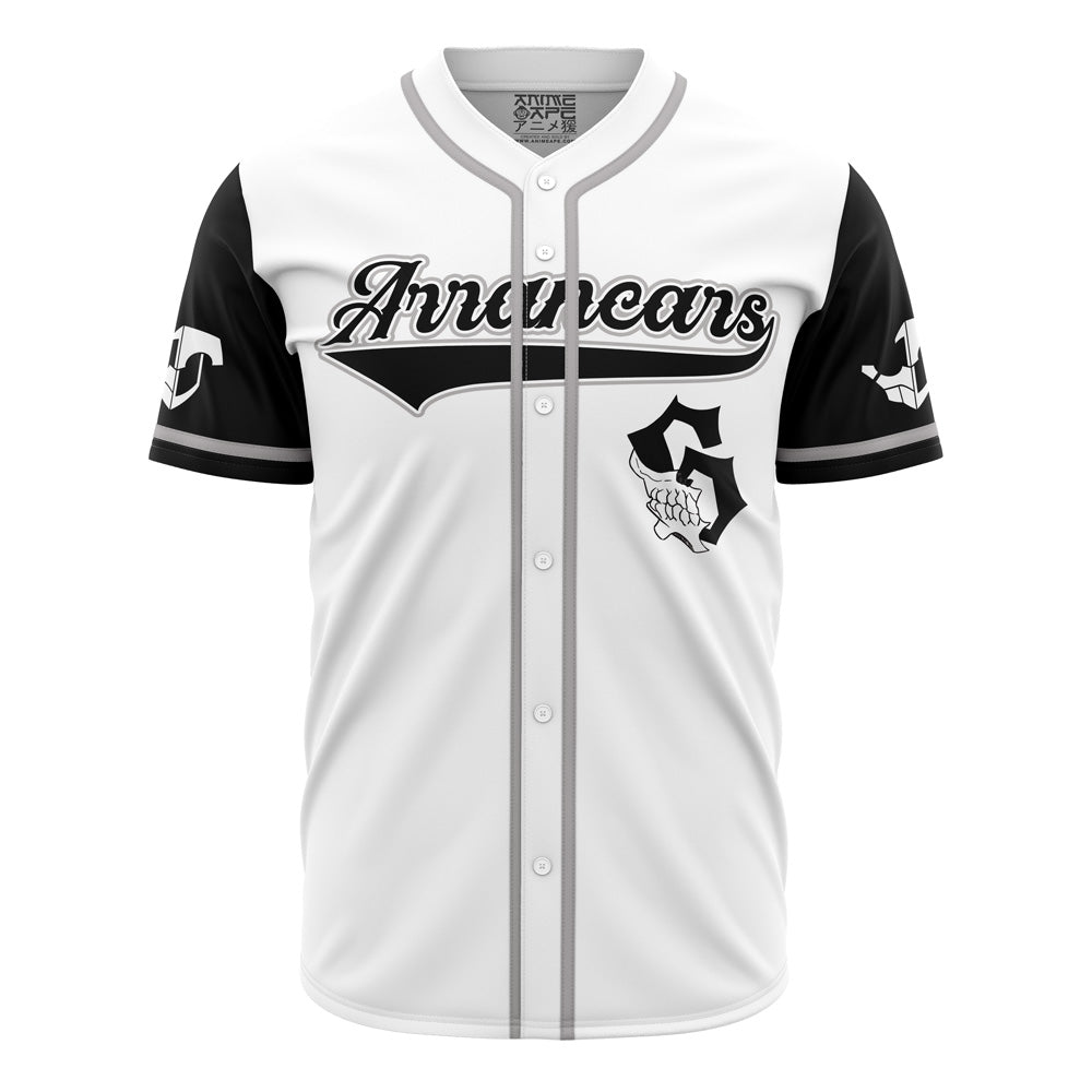 Personalized Arrancars Grimmjow Bleach Baseball Jersey