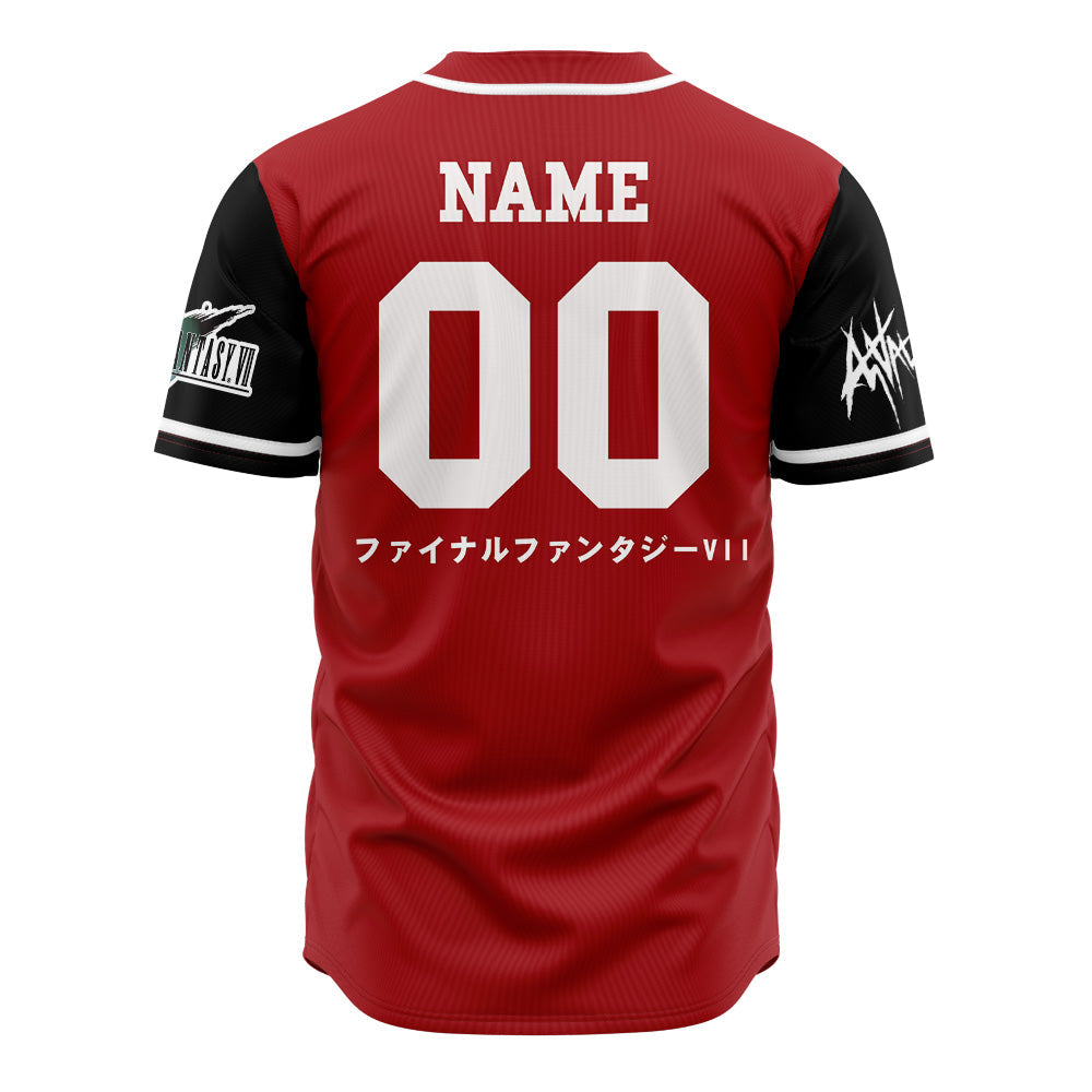 Personalized Avalanche Final Fantasy 7 Baseball Jersey