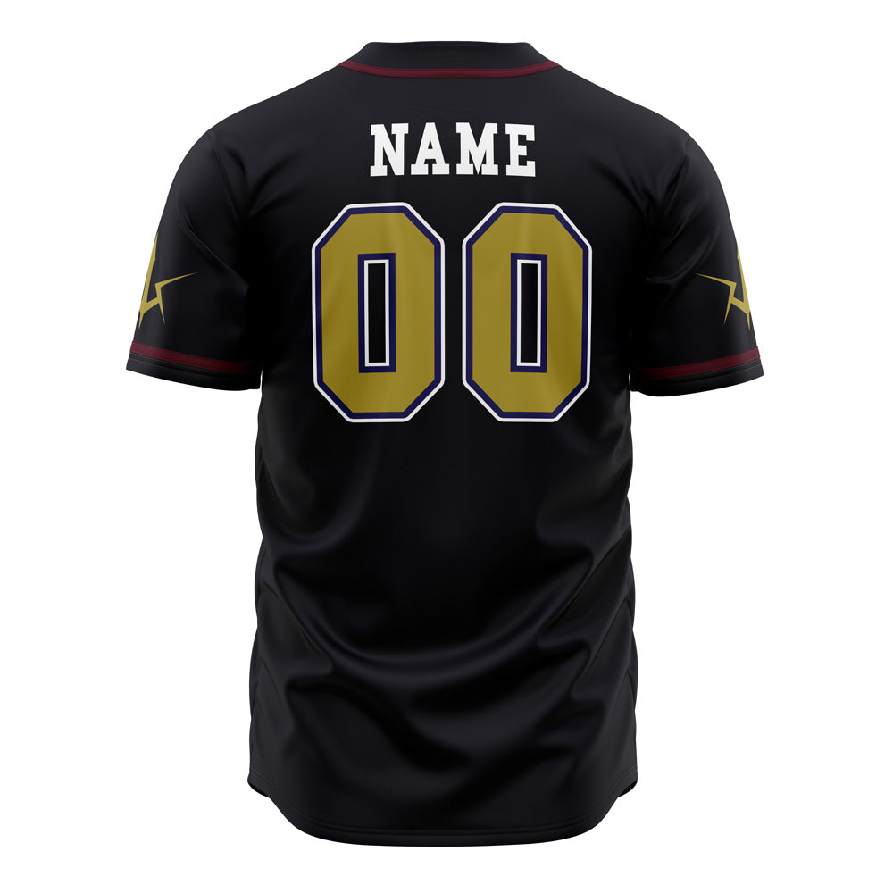 Personalized Black Knights Zero Code Geass Baseball Jersey