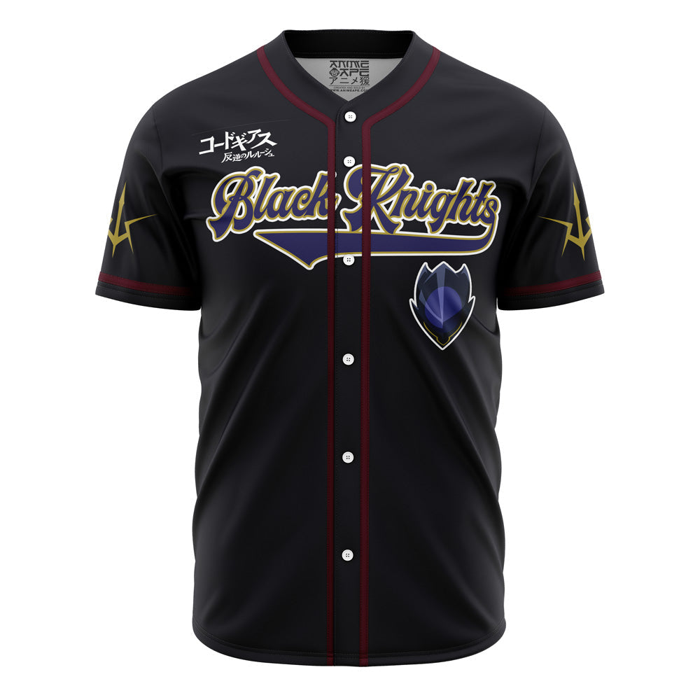 Personalized Black Knights Zero Code Geass Baseball Jersey