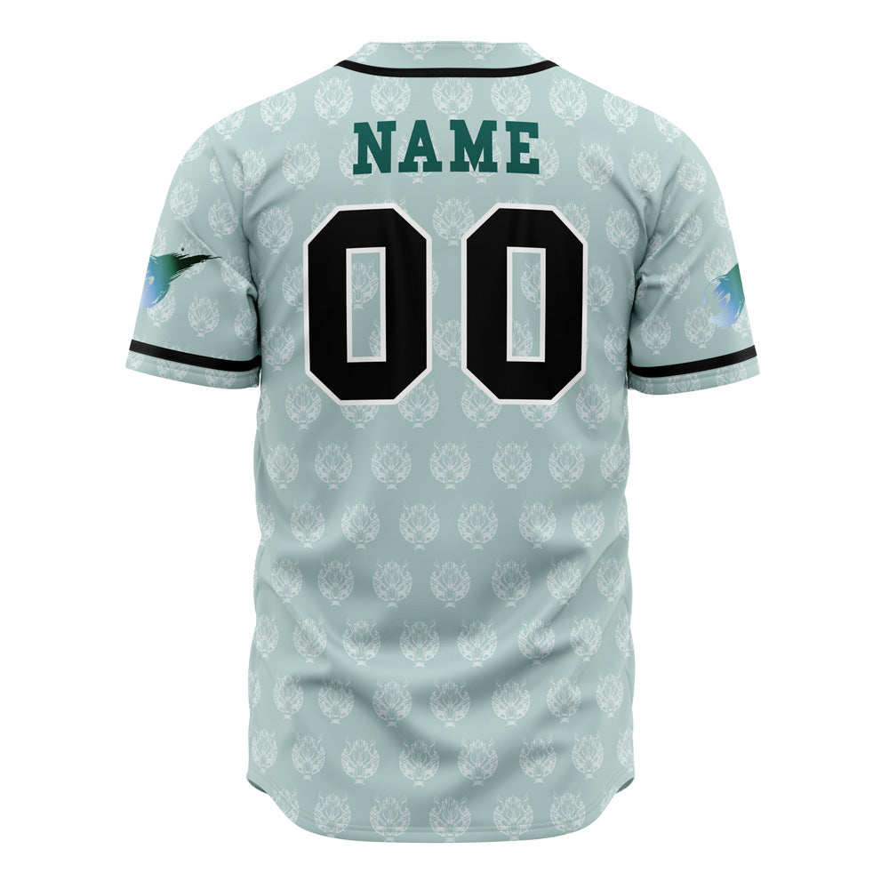 Personalized Cloud Strife Final Fantasy 7 Baseball Jersey