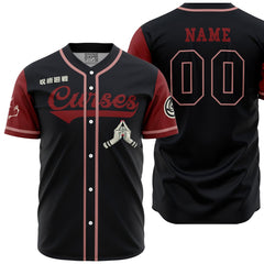Personalized Curses Sukuna Jujutsu Kaisen Baseball Jersey