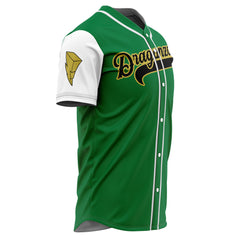 Personalized Dragonzords Green Power Rangers Baseball Jersey
