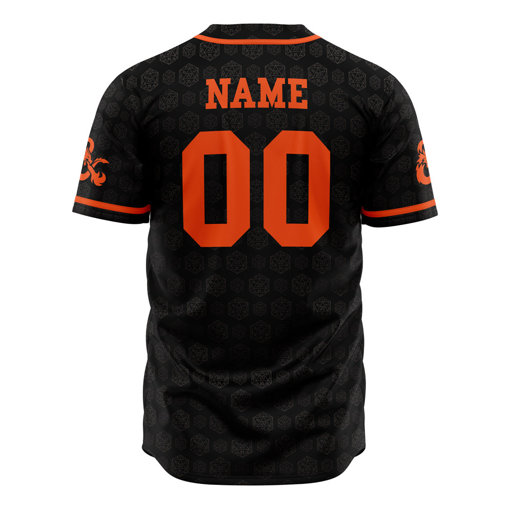 Personalized Dungeons & Dragons Baseball Jersey