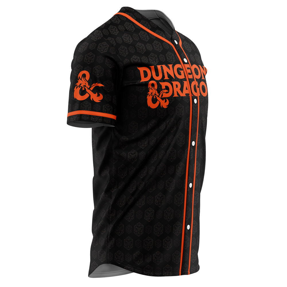 Personalized Dungeons & Dragons Baseball Jersey