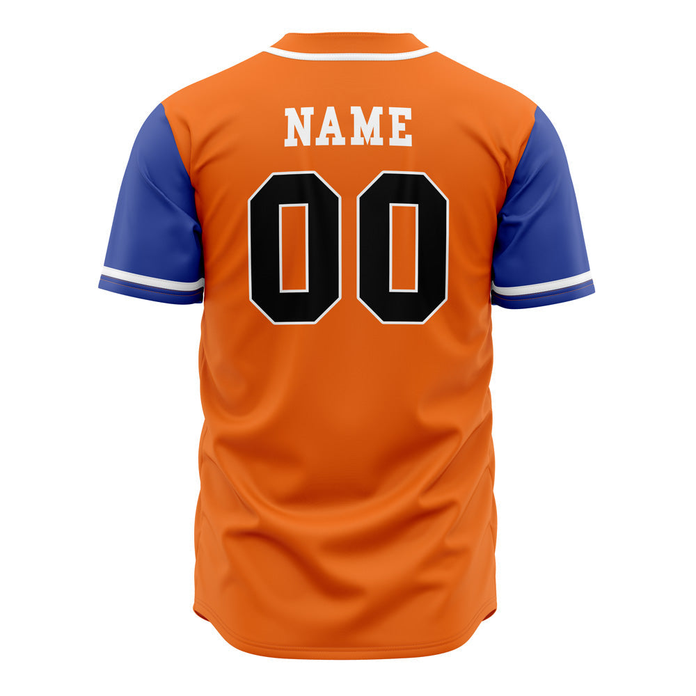 Personalized Goku Kame Kai Dragon Ball Z Baseball Jersey