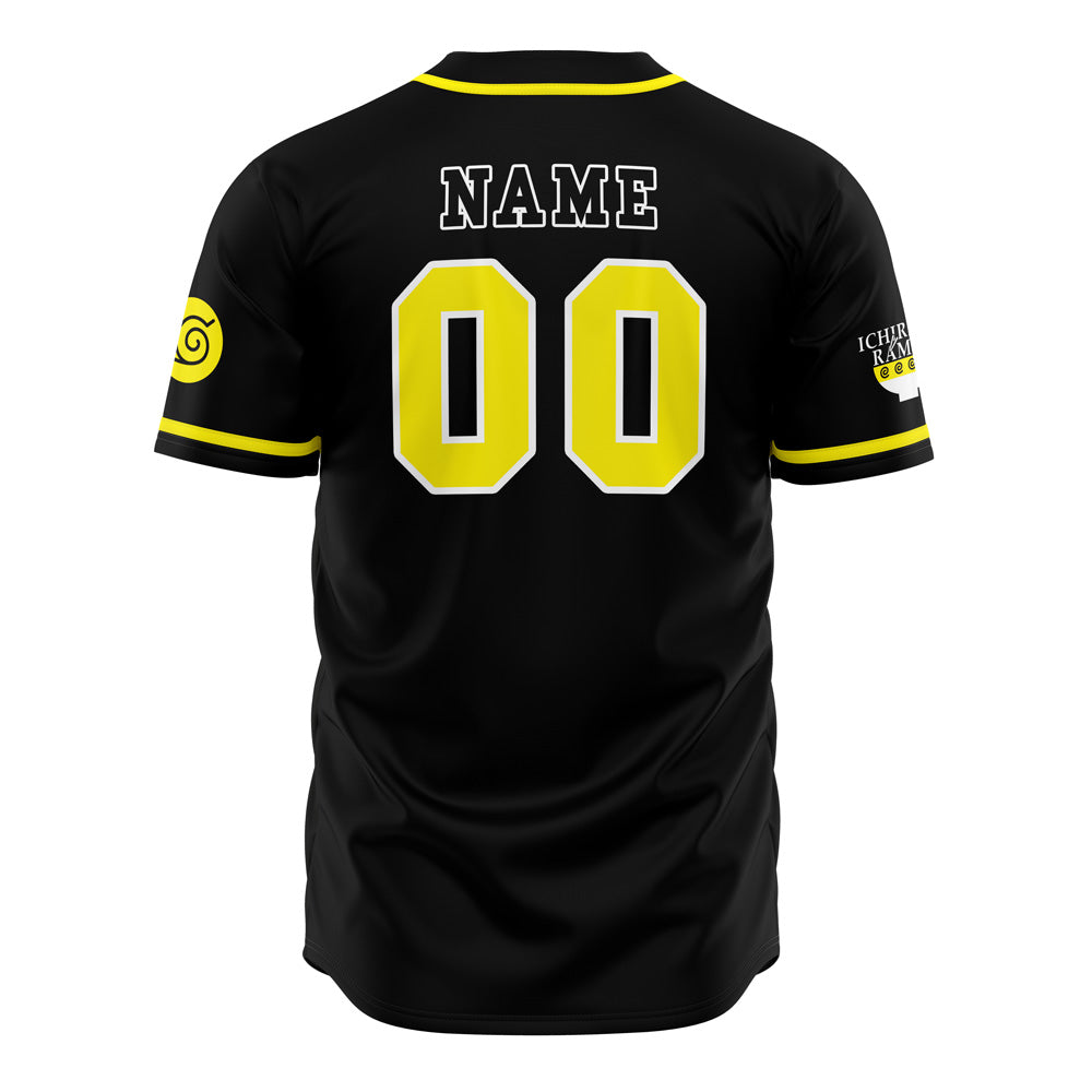 Personalized Shippuden Hidden Leaf Uzumaki Shippuden Baseball Jersey