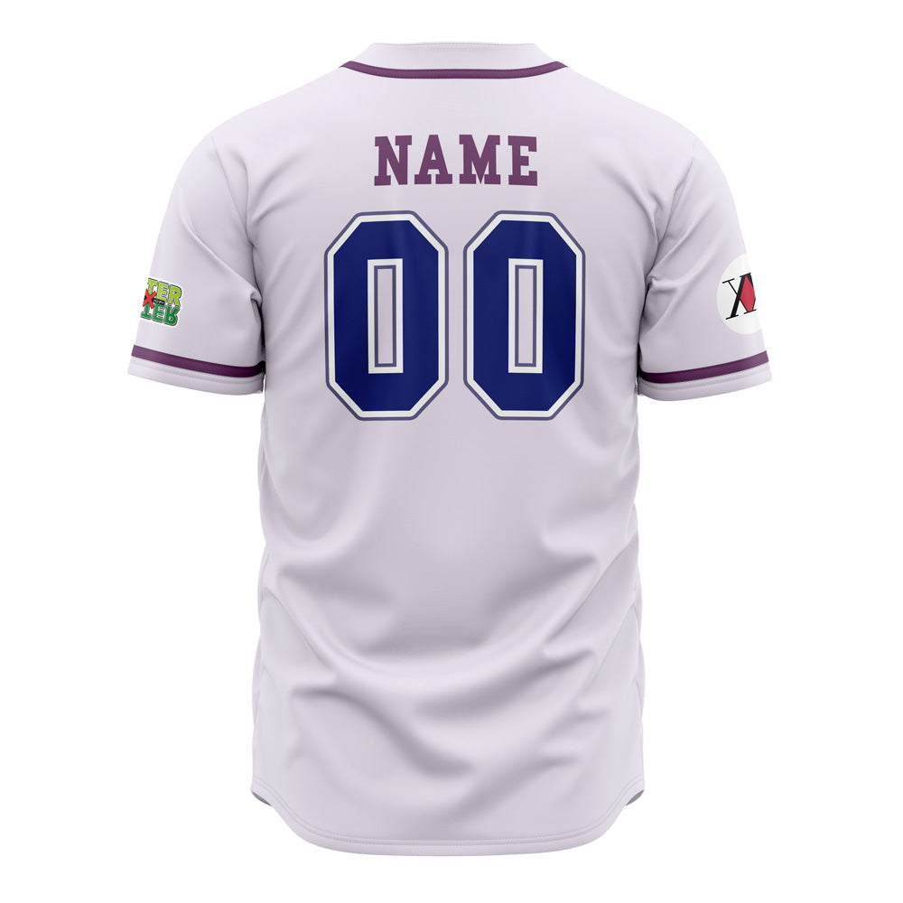 Personalized Hunter Association Killua Hunter X Hunter Baseball Jersey