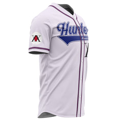 Personalized Hunter Association Killua Hunter X Hunter Baseball Jersey