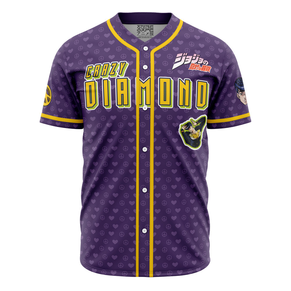 Personalized Josuke Shining Diamond Jojo’s Bizarre Adventure Baseball Jersey