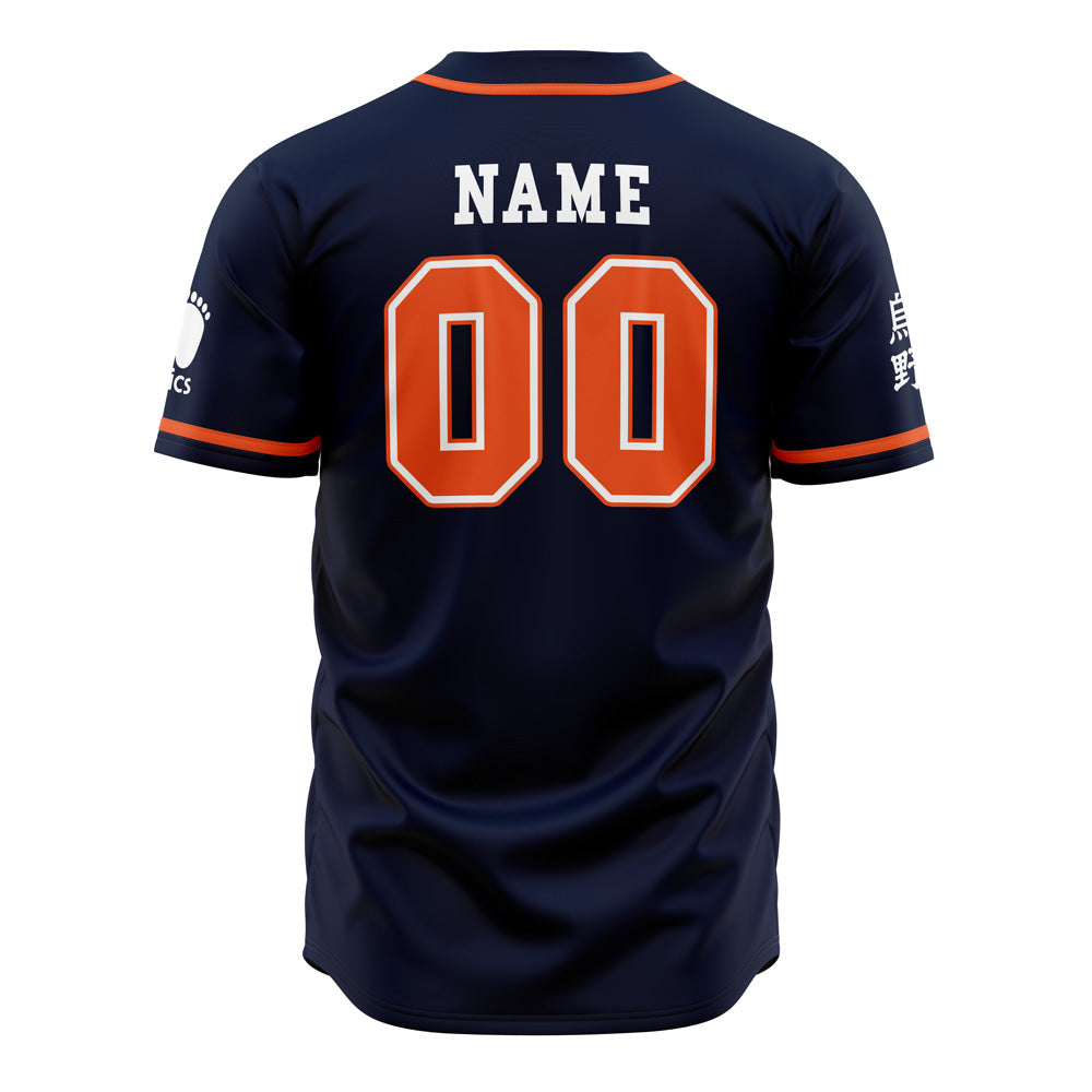 Personalized Karasuno Hinata Haikyuu Baseball Jersey