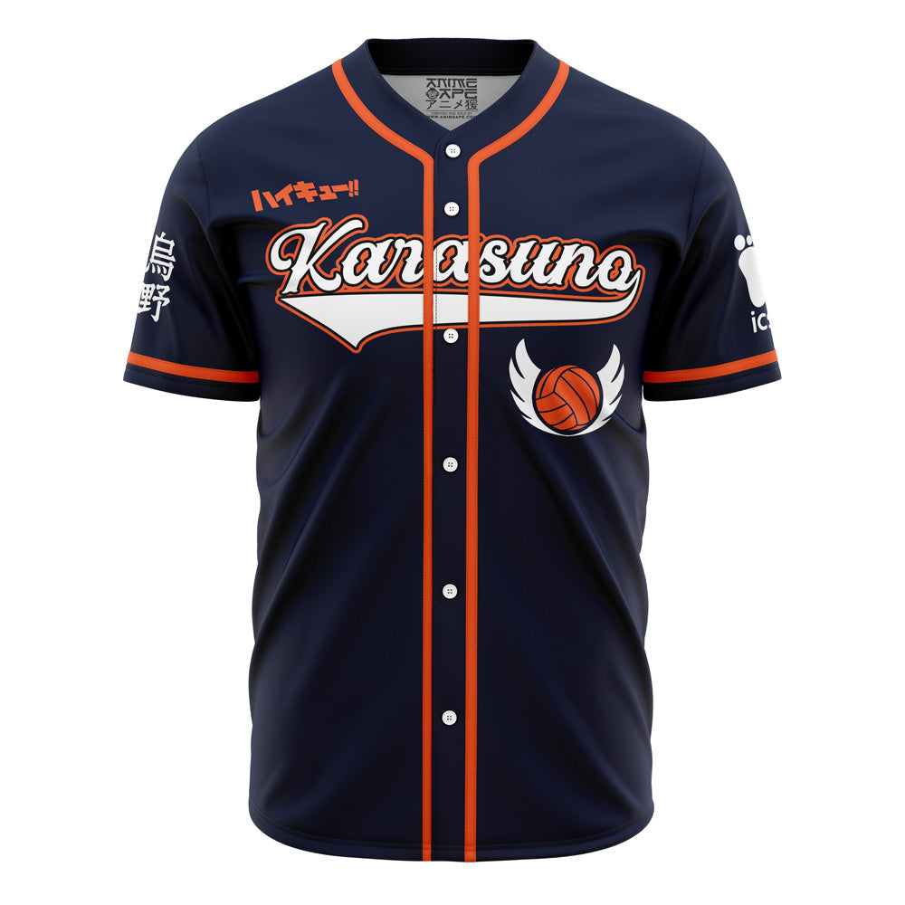 Personalized Karasuno Hinata Haikyuu Baseball Jersey