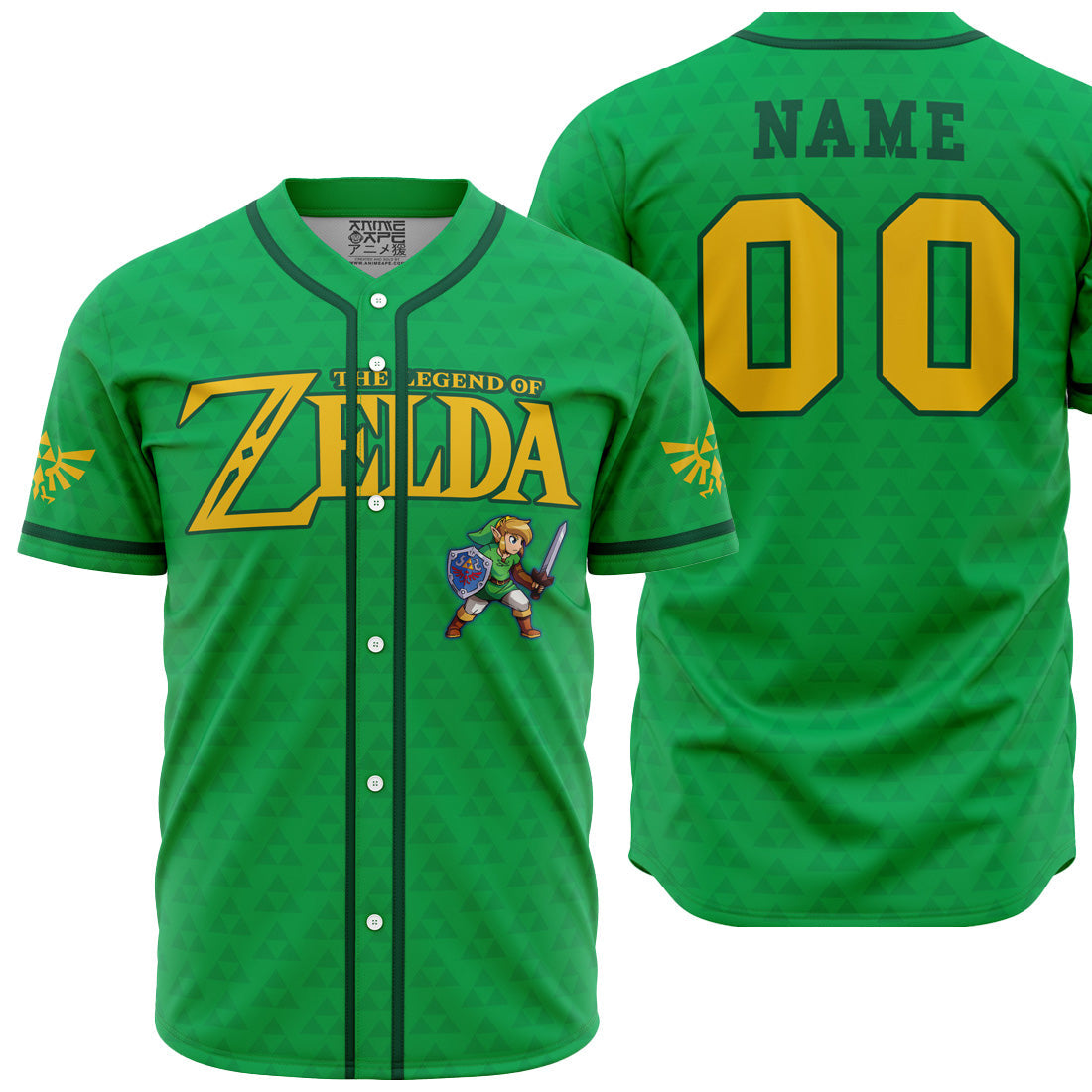 Personalized Link Zelda Baseball Jersey