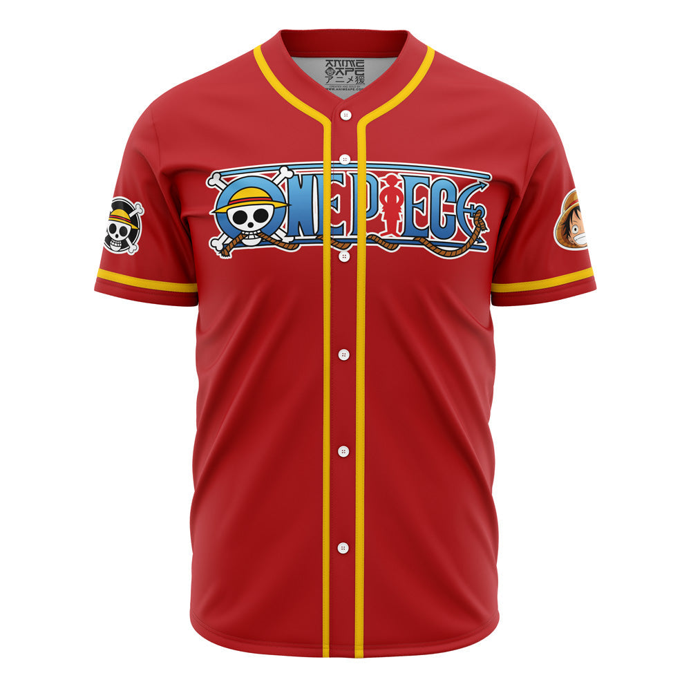 Personalized Luffy One Piece Baseball Jersey