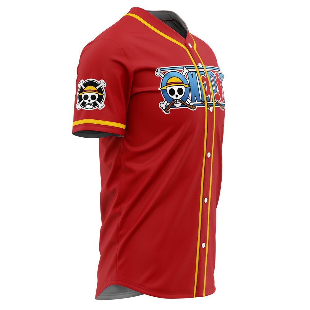 Personalized Luffy One Piece Baseball Jersey