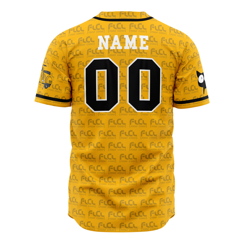Personalized Neon FLCL Baseball Jersey