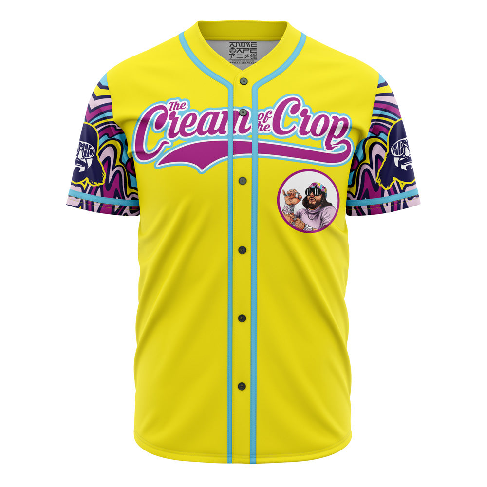 Personalized Macho Man The Cream of the Crop Baseball Jersey
