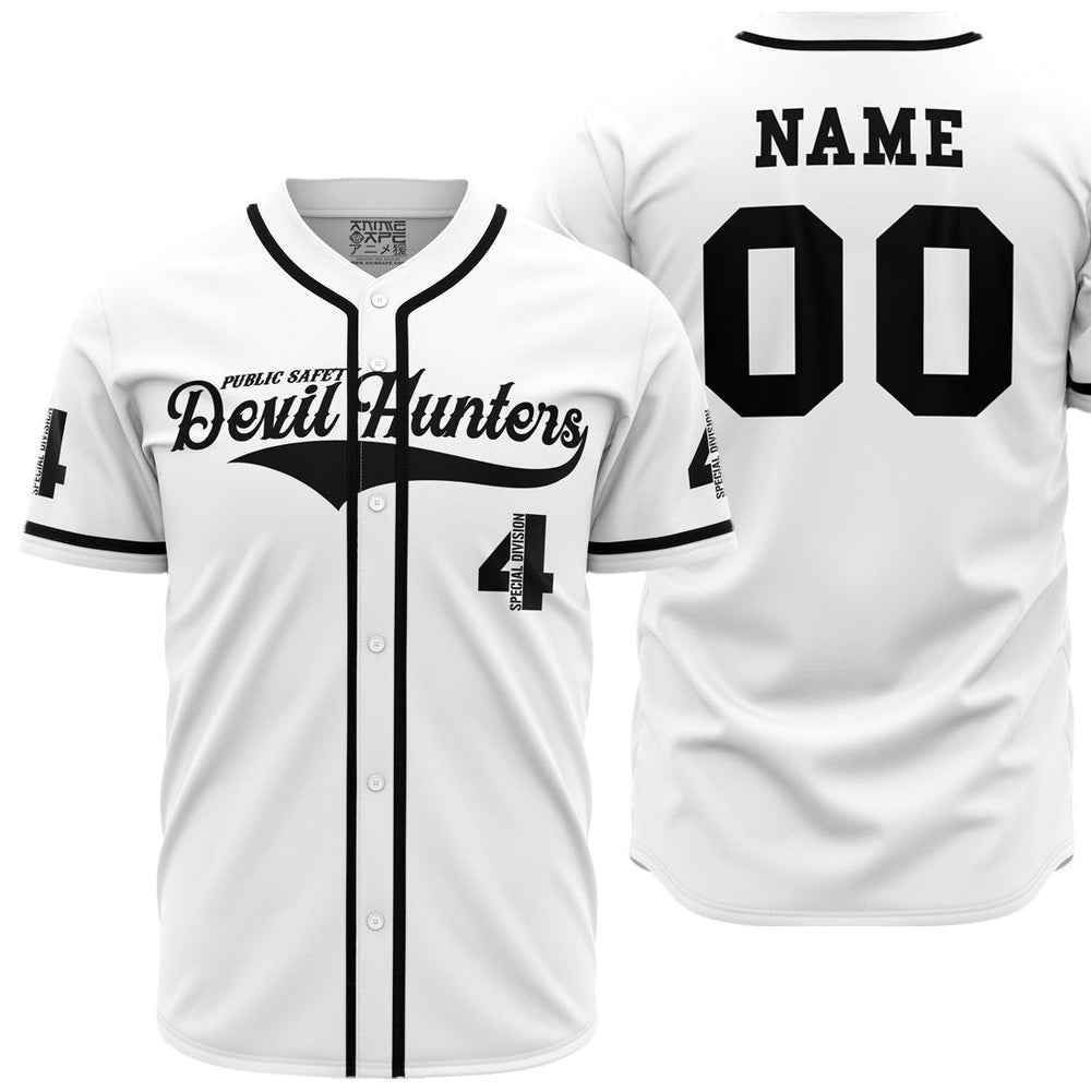 Personalized Public Safety Devil Hunters Chainsaw Man Baseball Jersey