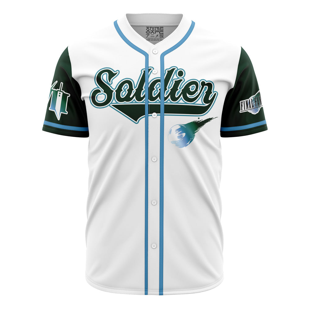 Personalized Soldier Final Fantasy 7 Baseball Jersey