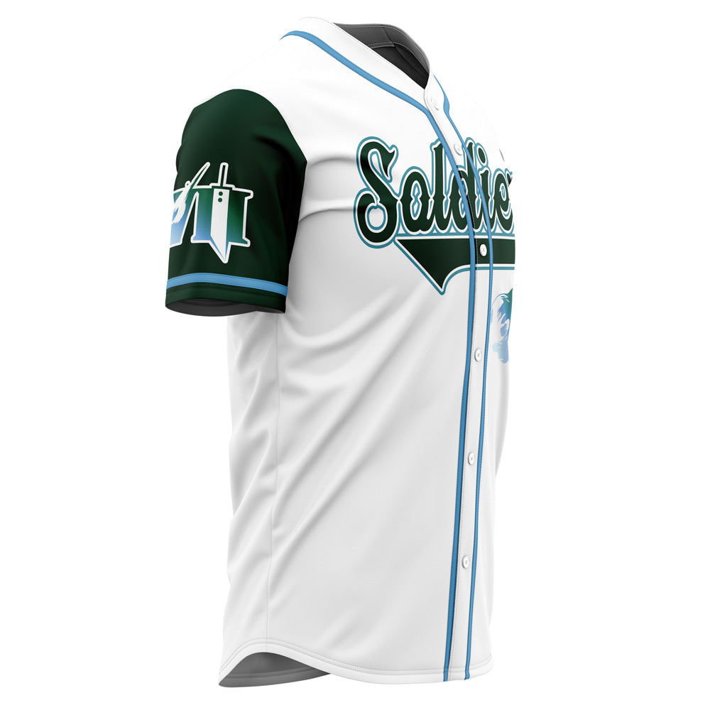 Personalized Soldier Final Fantasy 7 Baseball Jersey