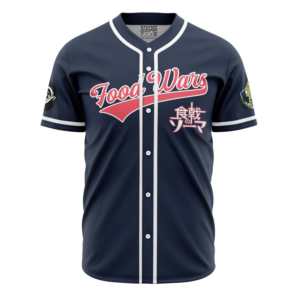 Personalized S?ma Yukihira Food Wars Baseball Jersey