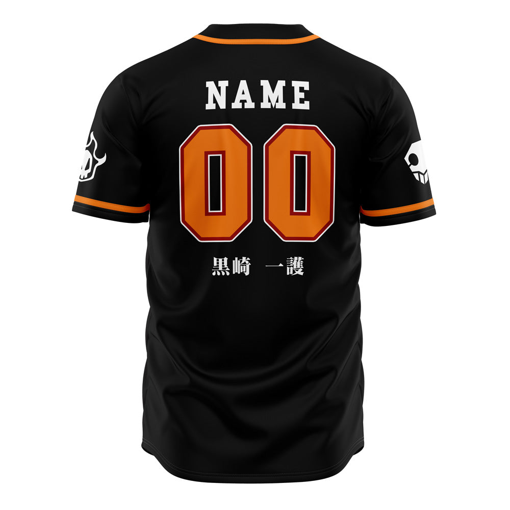Personalized Soul Reapers Bleach Baseball Jersey