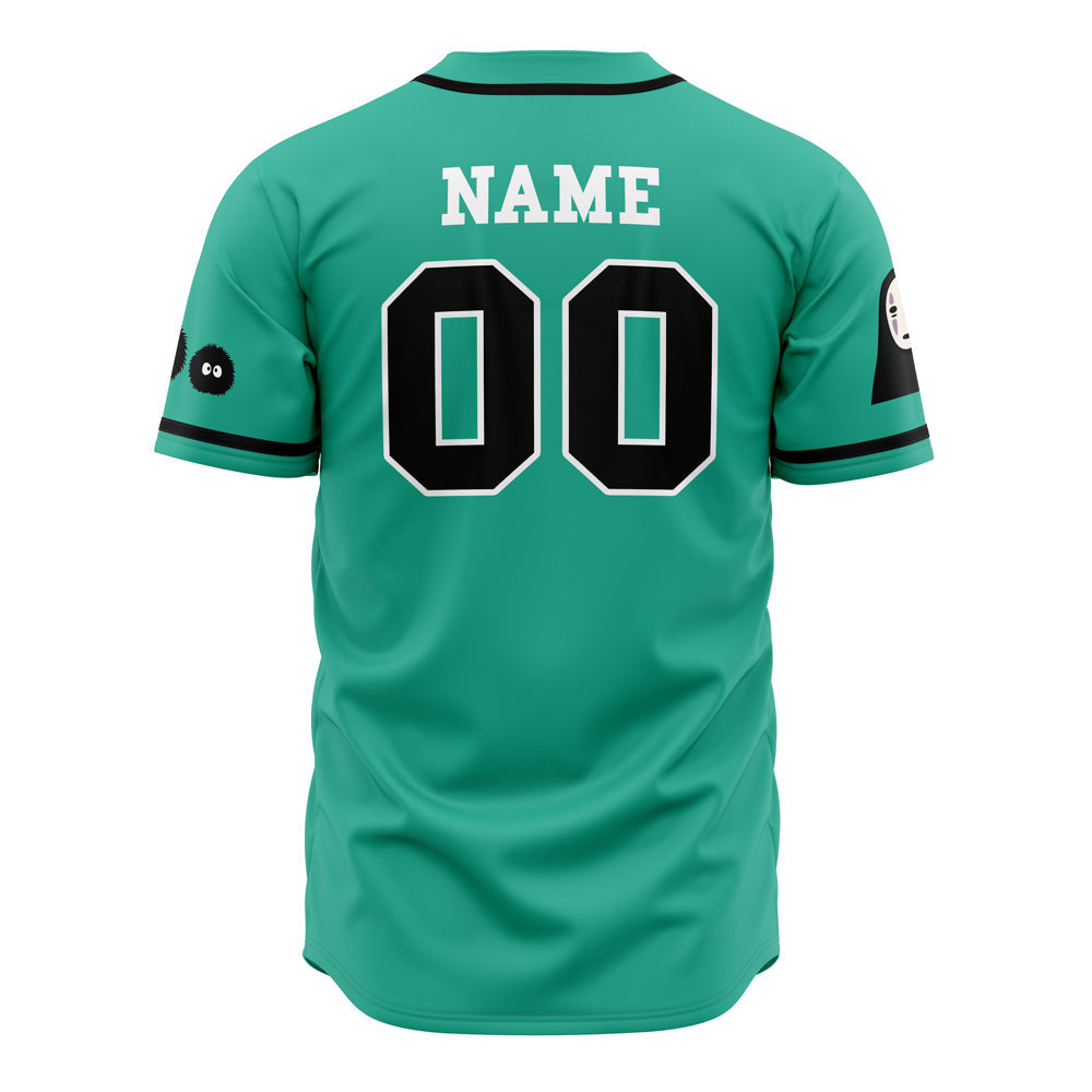Personalized Spirited Away Studio Ghibli Baseball Jersey