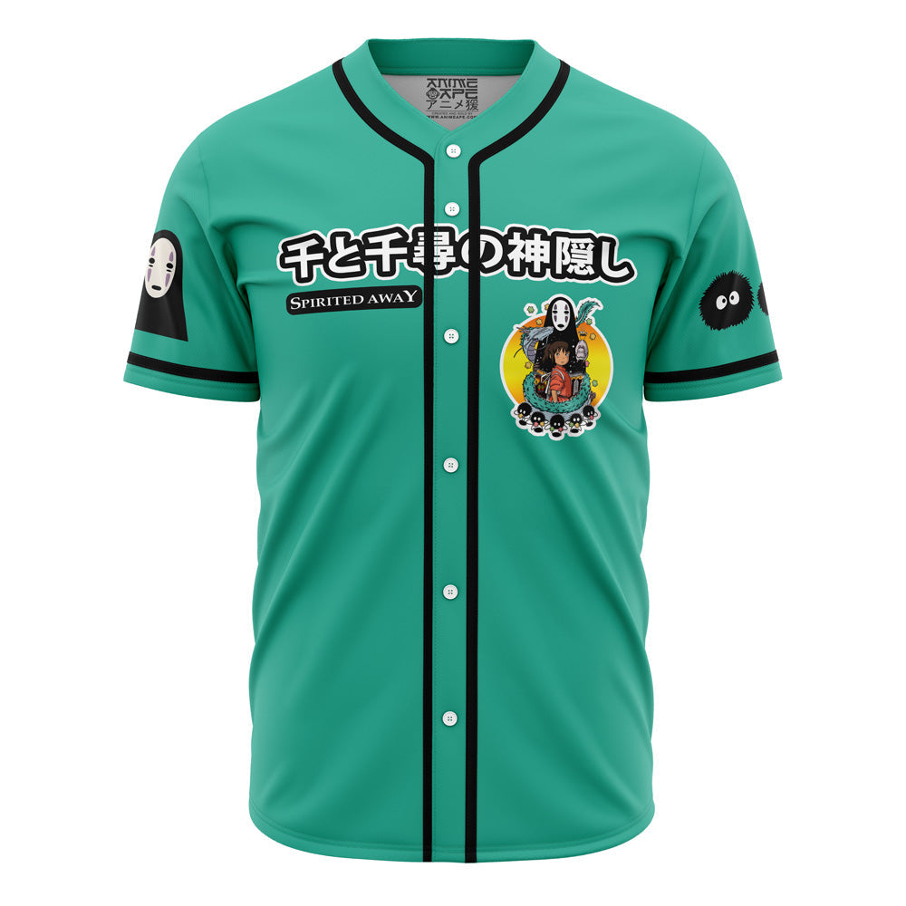 Personalized Spirited Away Studio Ghibli Baseball Jersey