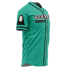 Personalized Spirited Away Studio Ghibli Baseball Jersey