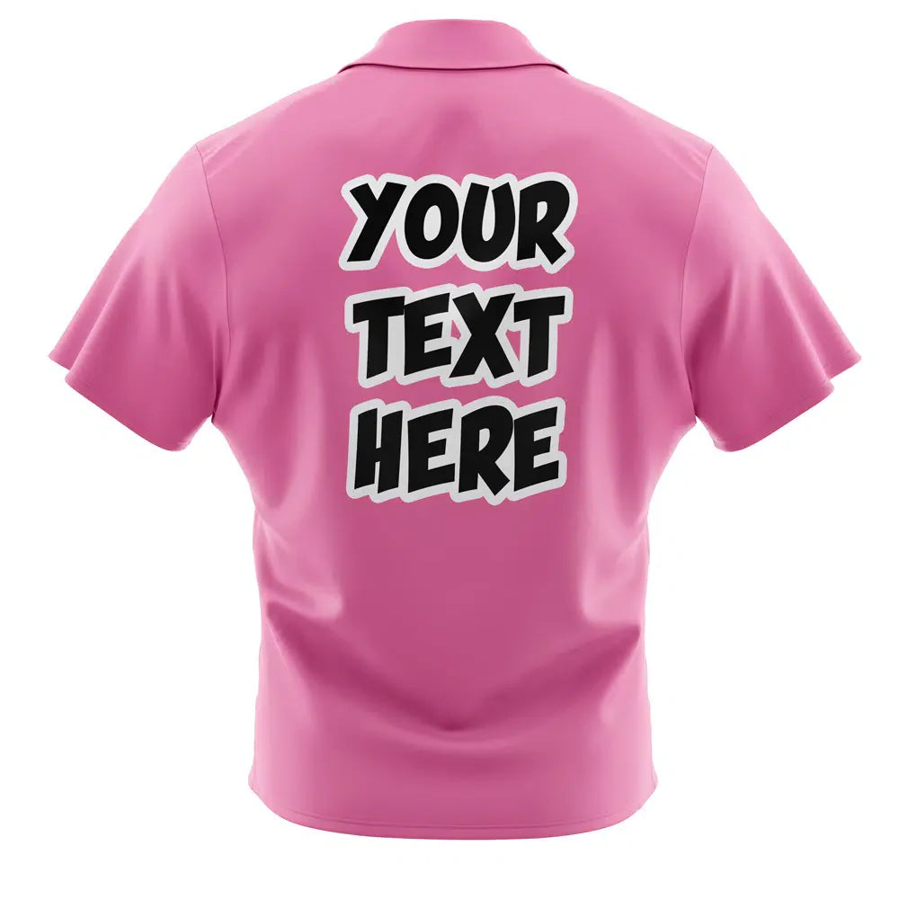 Personalized Vegeta Badman Pink DBZ Button Up Hawaiian Shirt