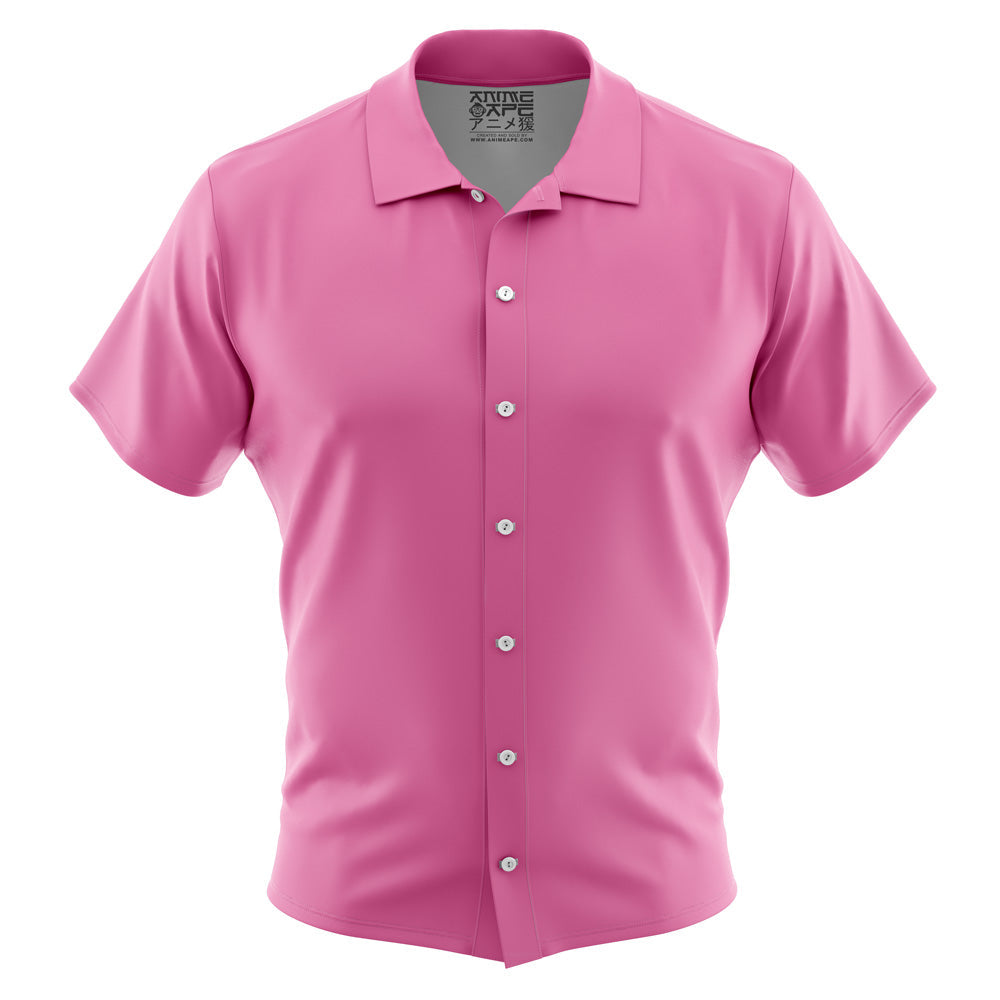 Personalized Vegeta Badman Pink DBZ Button Up Hawaiian Shirt