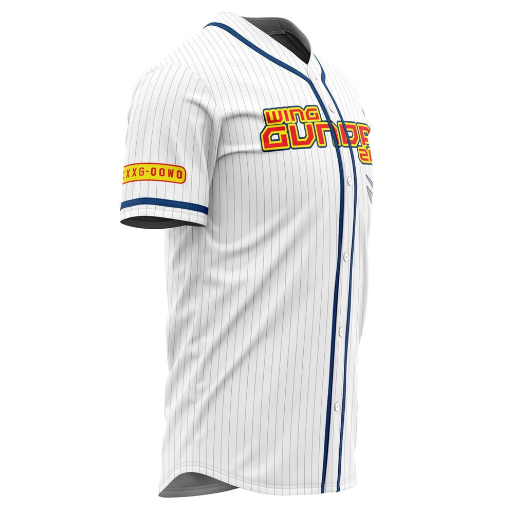 Personalized Wing Zero Gundam Baseball Jersey