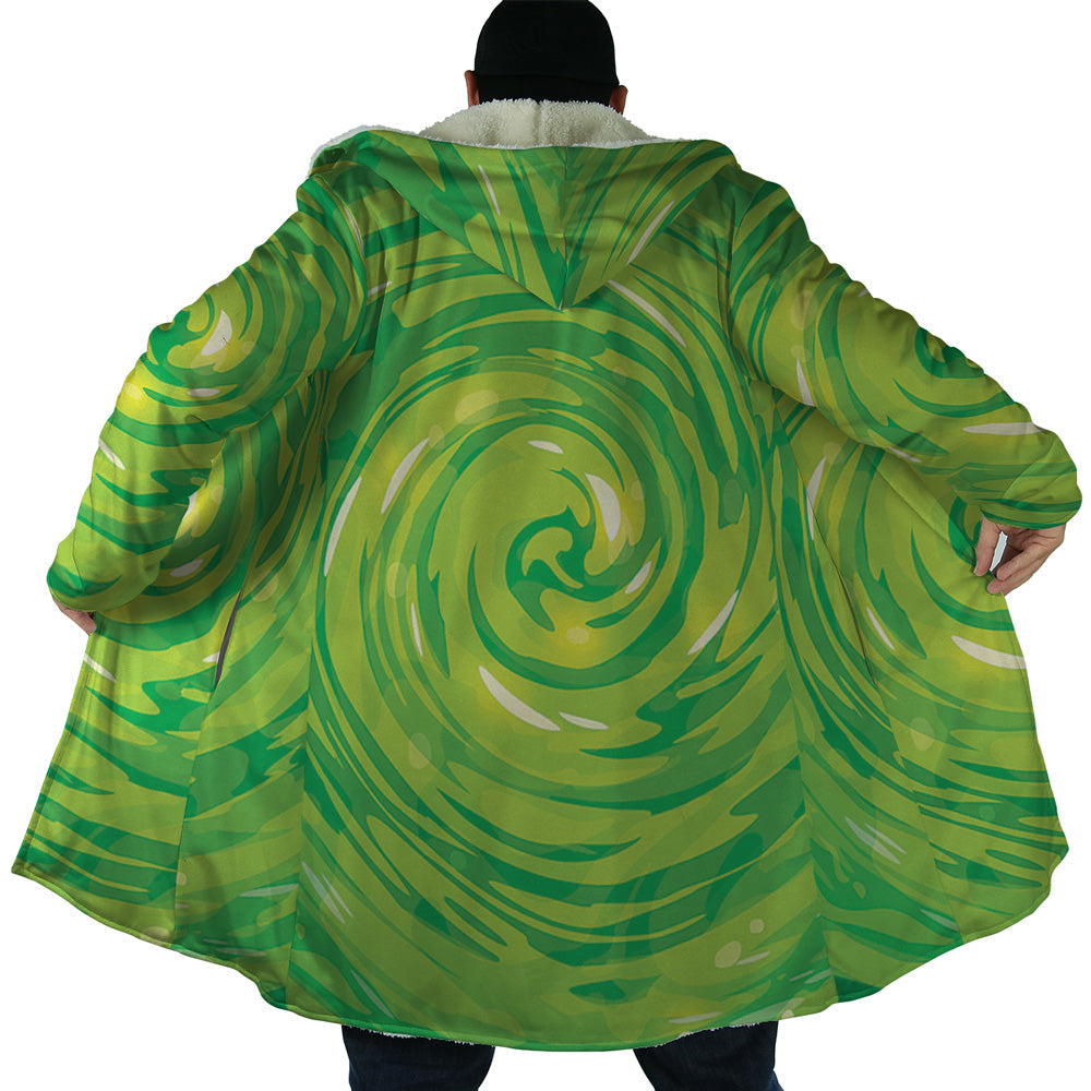 Rick and Morty Portal Dream Cloak Coat