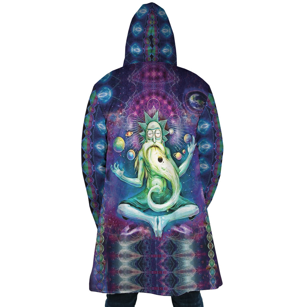 Rick and Morty Trippy Cosmic Rick Dream Cloak Coat